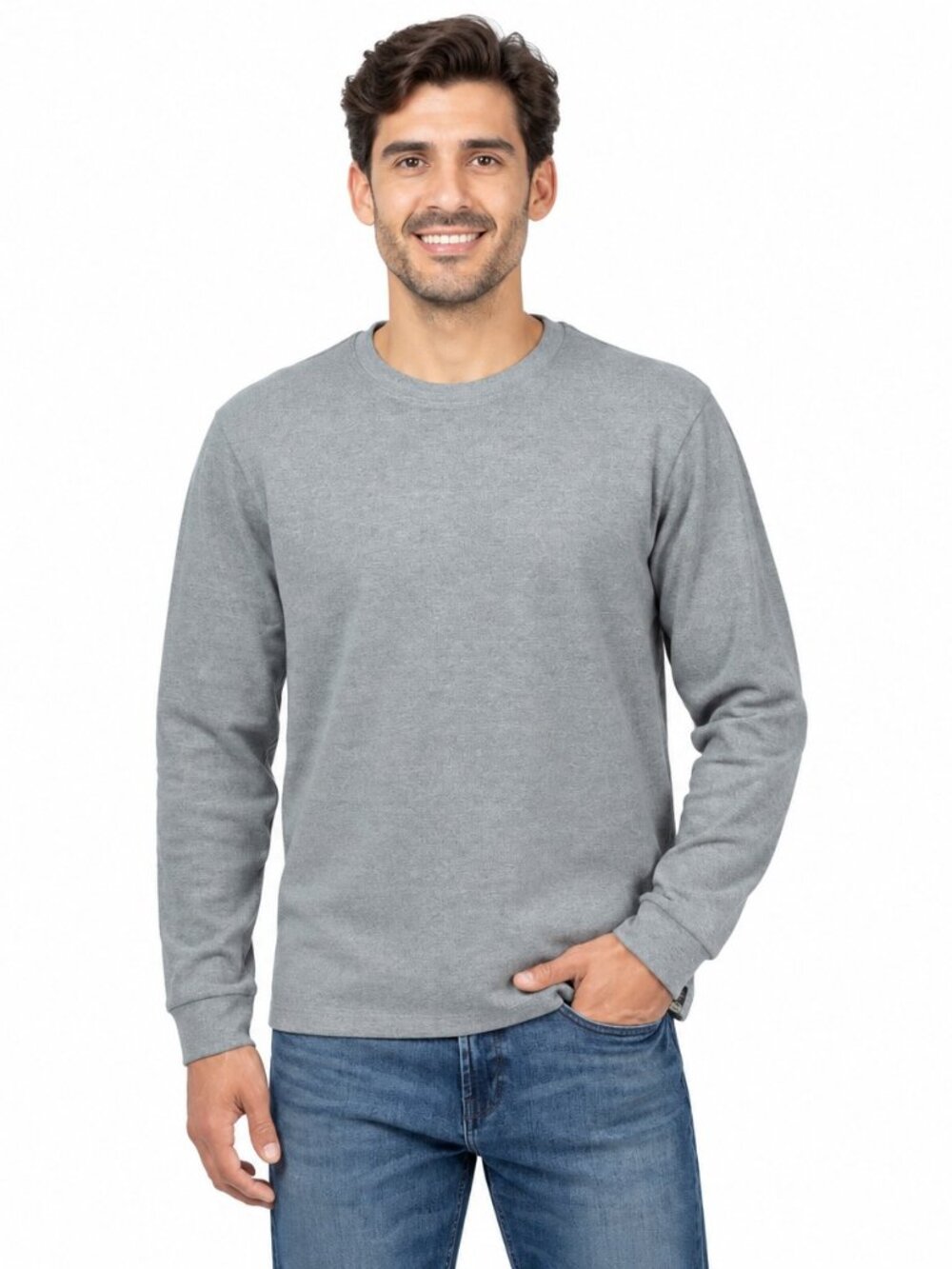 Jachs Men's Long Sleeve Crewneck